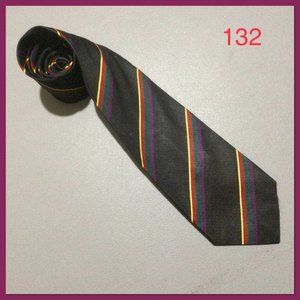 Vtg Silk Stripe tie_132